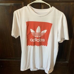 Adidas red shirt